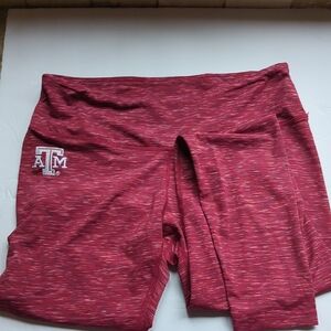 NWT ZooZatz Texas A & M Leggings - Size Large